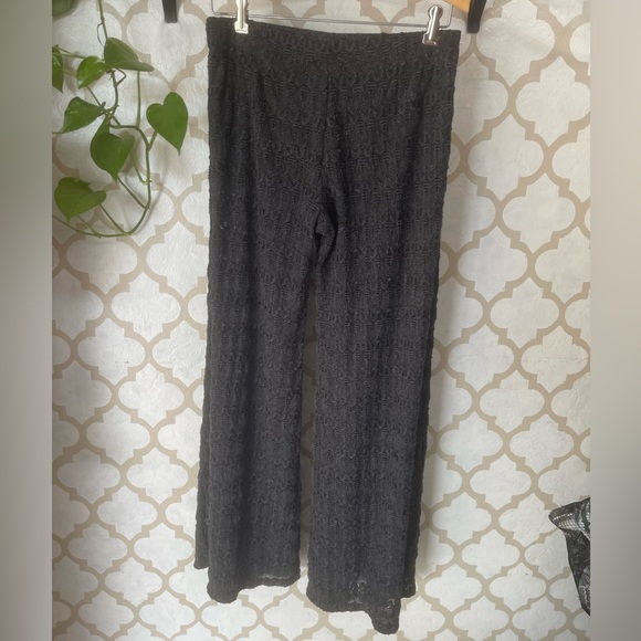 Free People croché wide leg pants 6 - Picture 5 of 12